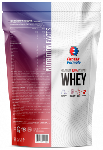 Fitness Formula 100% Whey Protein Premium, 900 грамм Fitness Formula 100% Whey Protein Premium, 900 грамм