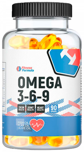 Fitness Formula Omega 3-6-9, 90 капсул