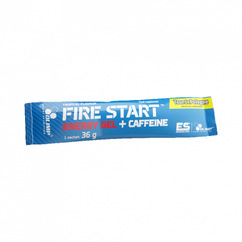 Olimp Sport Nutrition Fire Start Energy Gel + Caffeine, Фаер Старт Энэрджи гель + Кофеин, 36 грамм