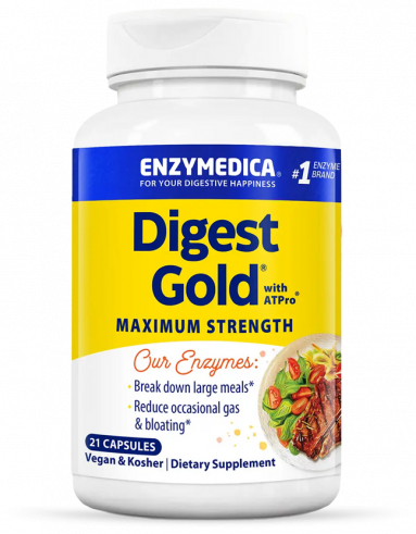 Enzymedica Digest Gold with ATPro, 21 капсул