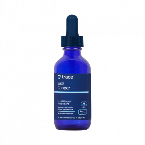 Trace Minerals Ionic Copper 3 mg, 59 мл