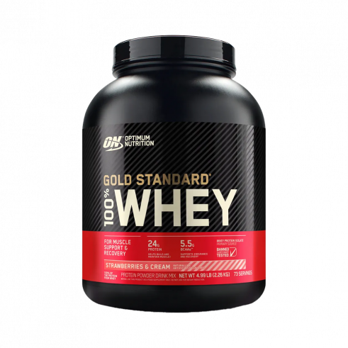 Optimum Nutrition ON - Gold Standard 100% Whey, ОН - Голд Стандарт 100% Вей, 2270 грамм