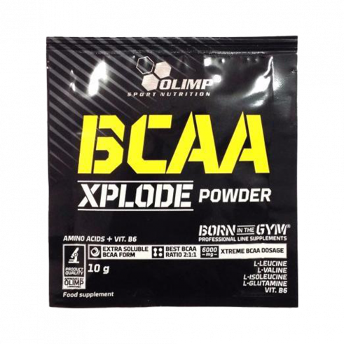 Olimp Sport Nutrition BCAA Xplode Powder, БЦАА Иксплойд Паудер, 10 грамм