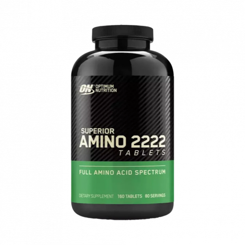 Optimum Nutrition ON - Superior Amino 2222 Tabs, ОН - Супериор Амино 2222 Табс, 160 таблеток