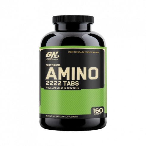 Optimum Nutrition ON - Superior Amino 2222 Tabs, ОН - Супериор Амино 2222 Табс, 160 таблеток