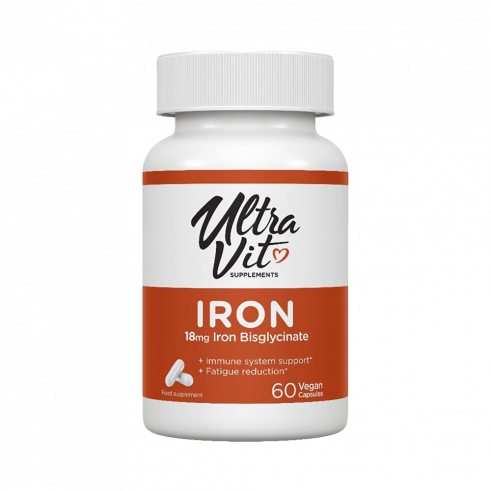 ULTRAVIT Iron, Железо, 60 капсул