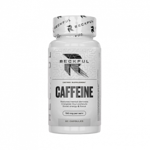 Reckful Caffeine, Кофеин, 60 капсул