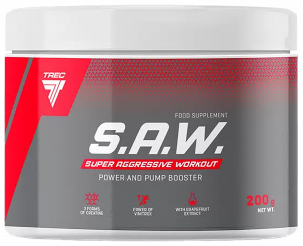 Trec Nutrition S.A.W., Супер концентрированная энергетическая формула, 200 грамм
