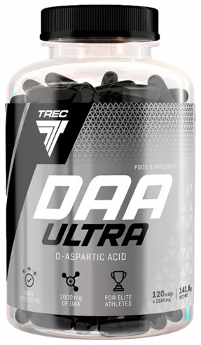 Trec Nutrition DAA Ultra, Аминокислота, 120 капсул