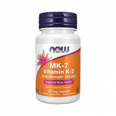 NOW MK-7 Vitamin K-2 100 mcg, 60 капсул NOW MK-7 Vitamin K-2 100 mcg, 60 капсул