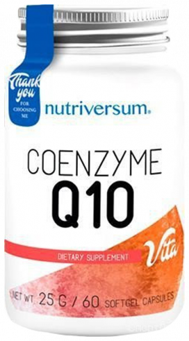 Nutriversum Vita Coenzyme Q10, 60 капсул Nutriversum Vita Coenzyme Q10, 60 капсул