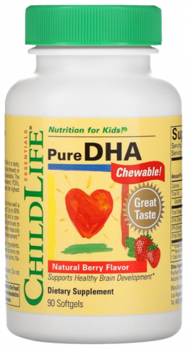 ChildLife PureDHA, 90 капсул