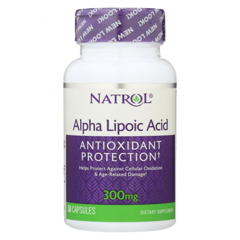 Natrol Alpha Lipoic Acid 300 мг, 50 капс