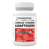Risingstar Complex Vitamins &amp; Adaptogens, 60 капс