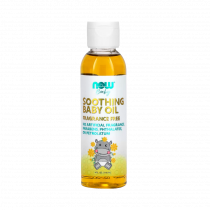 NOW Soothing Baby Oil-Fragrance Free, 118 мл