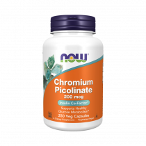 NOW Chromium Picolinate 200 mcg, 250 капсул