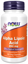 NOW Alpha Lipoic Acid, Альфа-липоевая кислота
