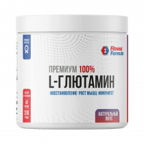 Fitness Formula L-Glutamine, L-Глютамин, 200 грамм