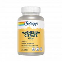 Solaray Magnesium Citrate, Магния цитрат, 90 капсул