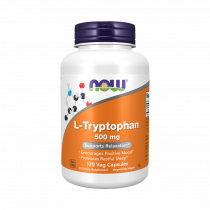 NOW L-Tryptophan 500 mg, L-Триптофан 500 мг, 120 капсул