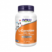 NOW L-Carnitine, L-Карнитин, 50 таблеток