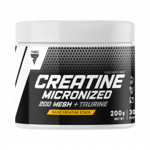 Trec Nutrition Creatine Micronized 200 mesh + Taurine, Микронизированный Моногидрат Креатина + Таурин, 200 грамм
