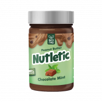 Nutletic Арахисовая паста шоколадная с мятой, 280 грамм